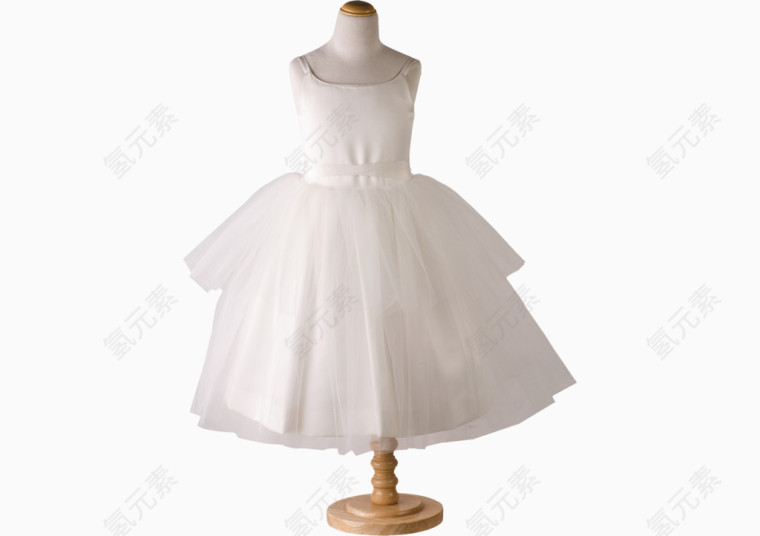 白色裙子