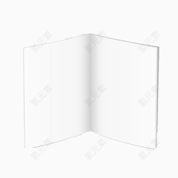 空白书籍模板