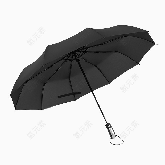 黑色折叠雨伞