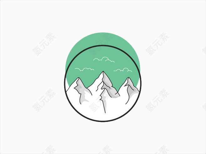 雪山