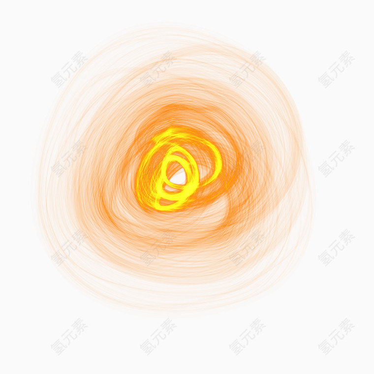 漩涡状线性光效素材