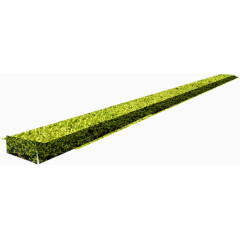 绿色草坪绿化道路装饰