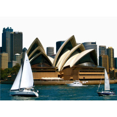 澳洲悉尼歌剧院风景图