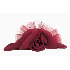 杨红玫瑰帽子