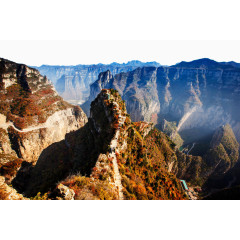 太行山大峡谷风景图