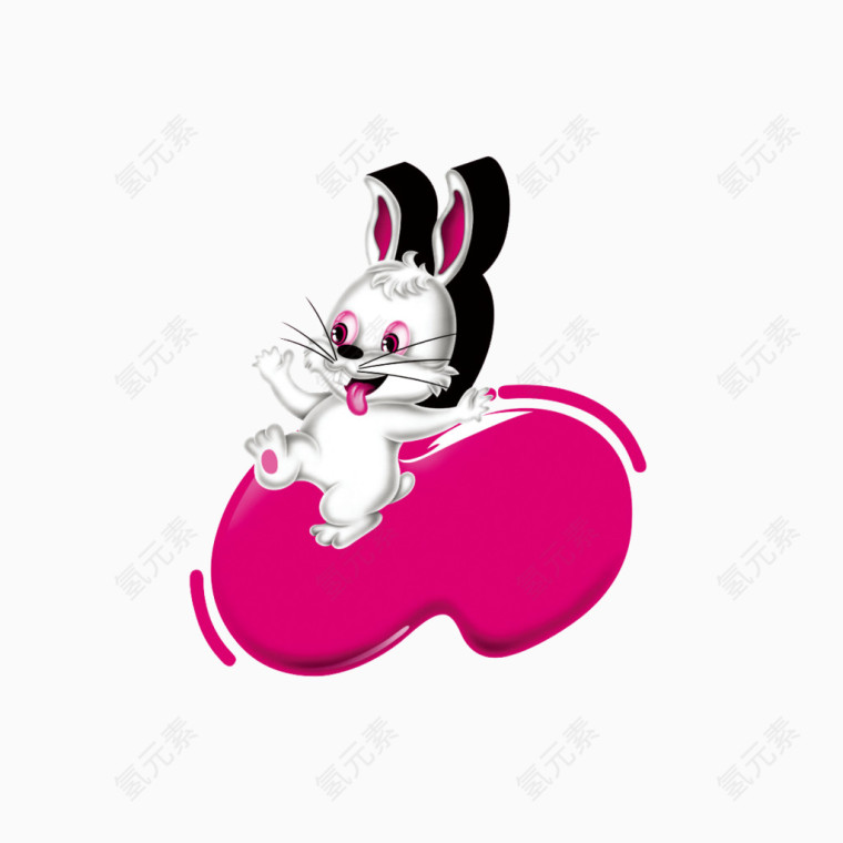 兔子品牌图形