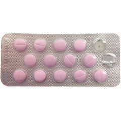粉色药片