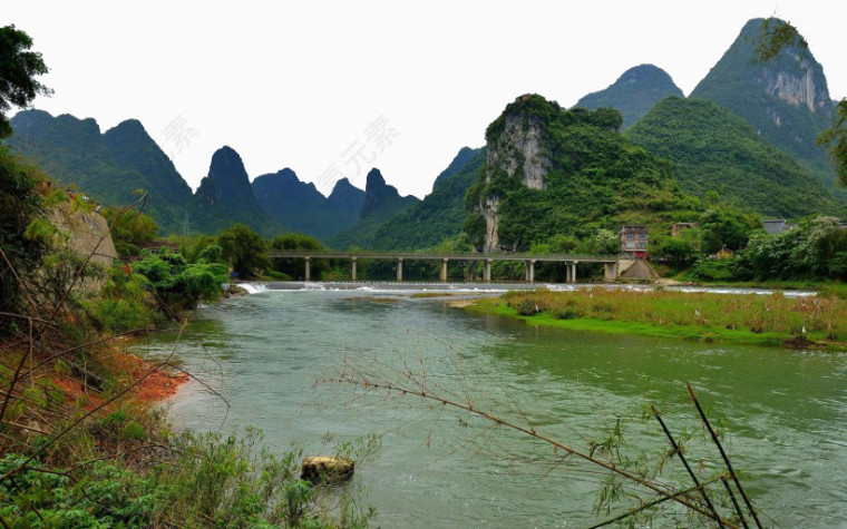 广西宜州祥贝乡风景