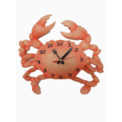 可爱的螃蟹挂钟