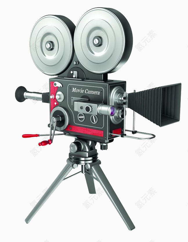 复古老式电影交卷摄像机