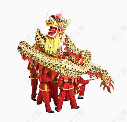 中国传统舞龙活动