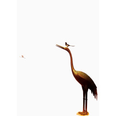 丹顶鹤和鸟