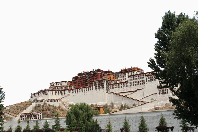 西藏布达拉宫全景下载