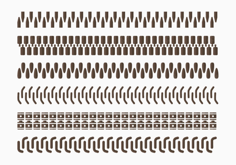 矢量拉链纹路下载