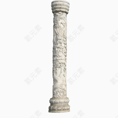 雕塑水泥石柱