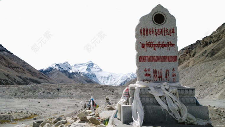 旅游景区西藏珠穆朗玛峰