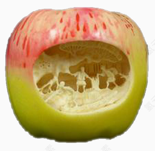 苹果艺术雕刻