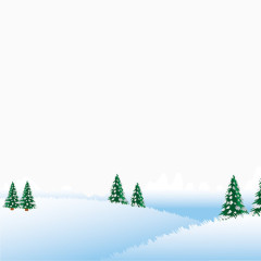 冬天风景图