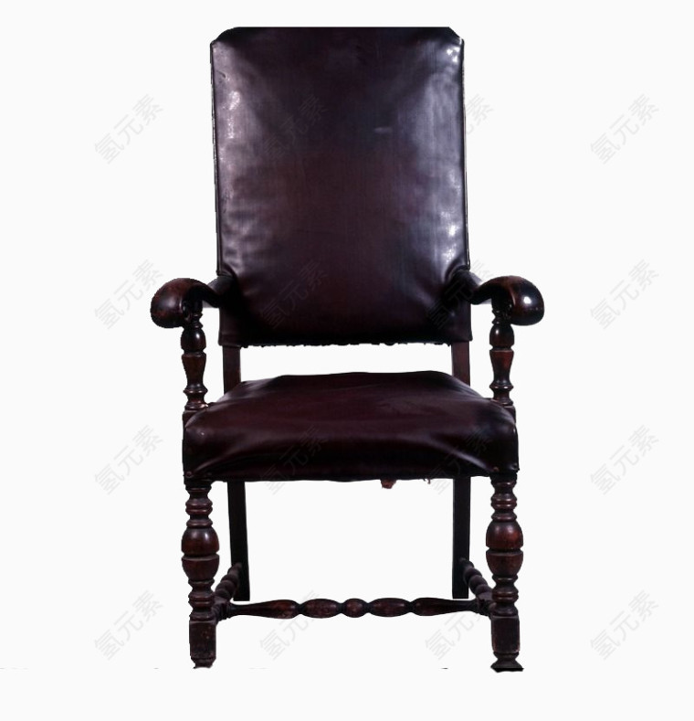 老式皮椅子