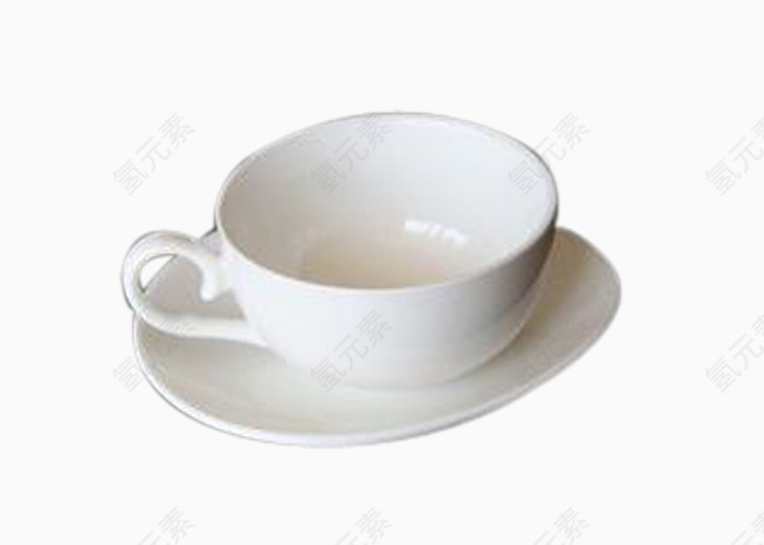 洁白奶茶杯