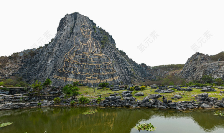 旅游景区七珍佛山