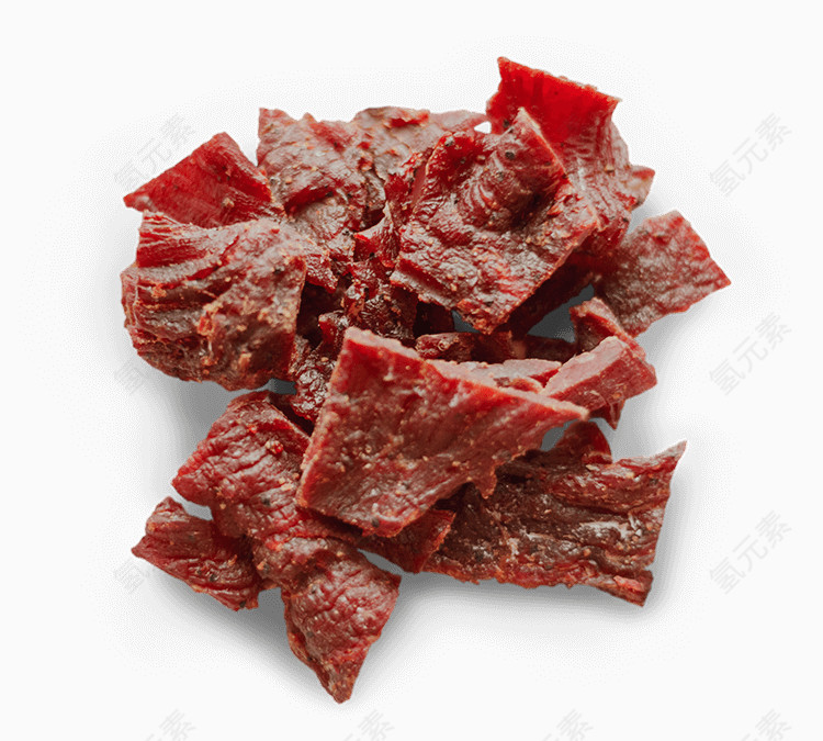 红色美味牛肉干