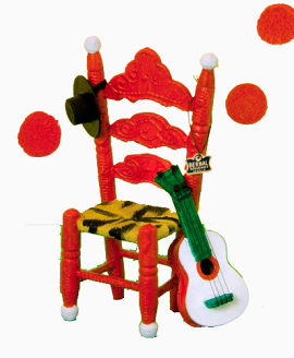 红色椅子