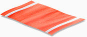 橙色柔软毛巾