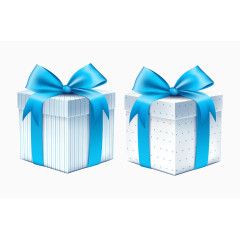 礼物盒蓝色