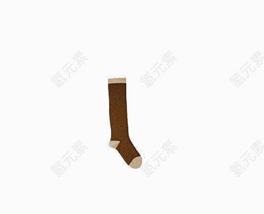 棕色长筒袜