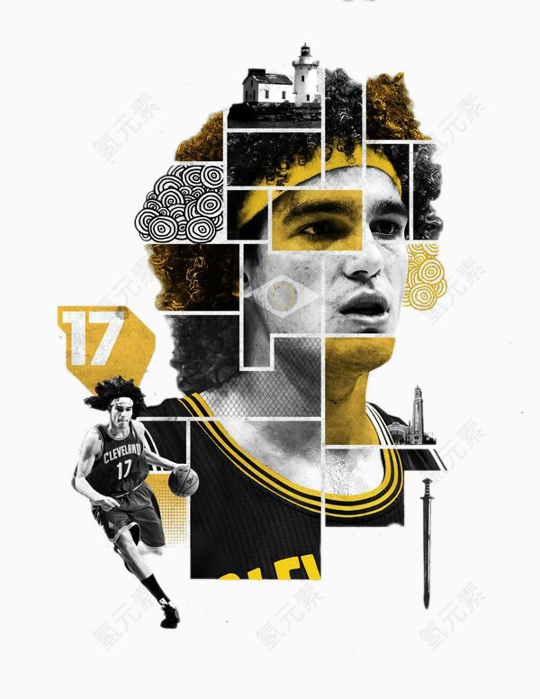 篮球巨星海报设计