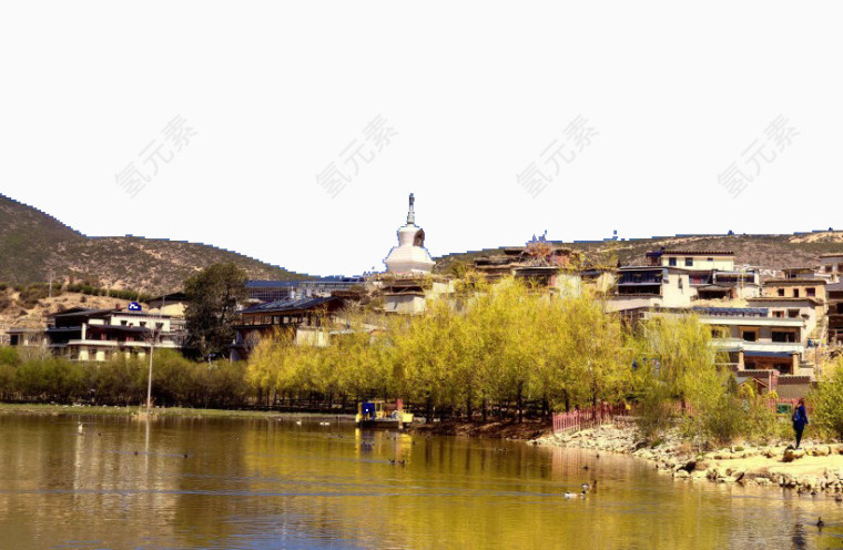 云南松赞林寺风景