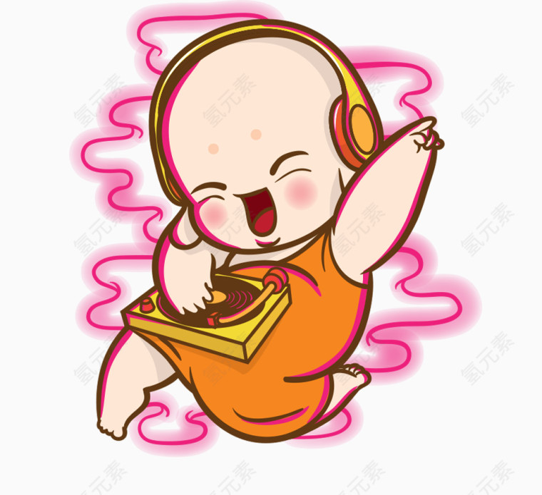 婴儿听音乐