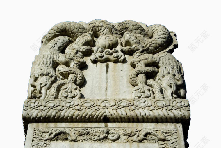 五塔寺文化石石碑