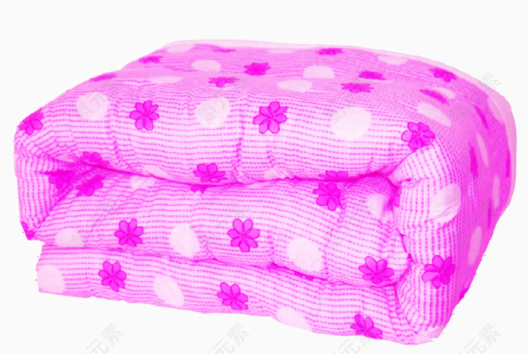 粉色的棉被