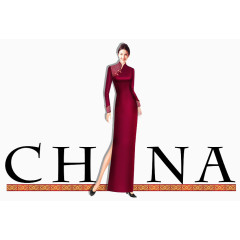 旗袍发布会中国