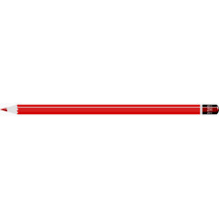 红色创意铅笔