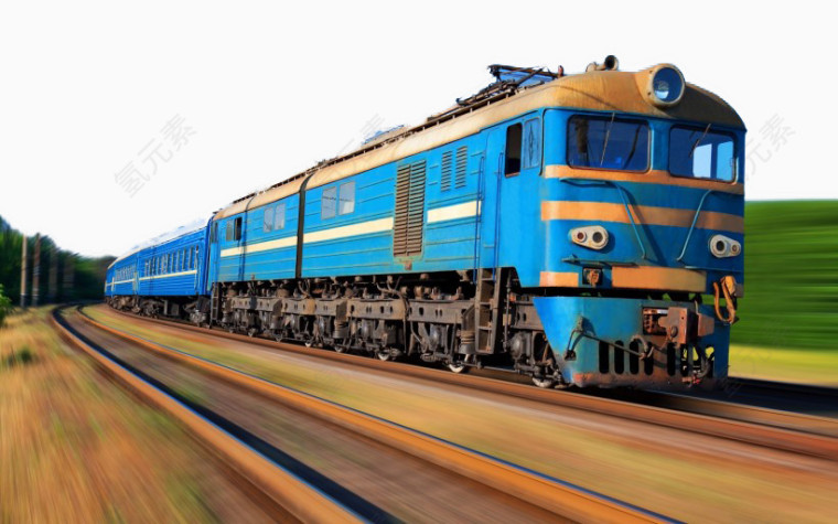 复古蒸汽火车