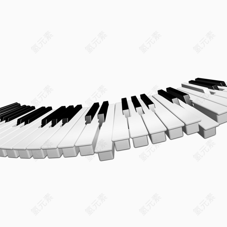钢琴电子琴键盘弹奏效果图