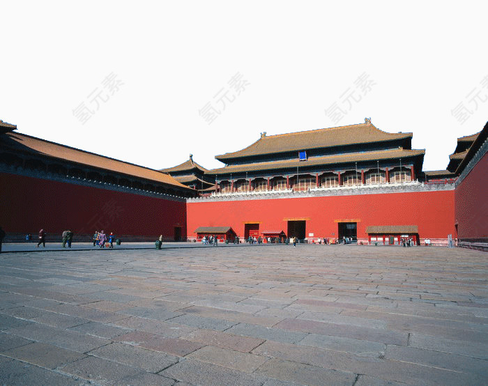 北京故宫午门古建筑