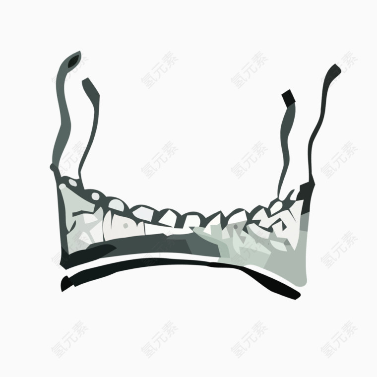 矢量蕾丝内衣素材