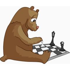 狗熊下国际象棋