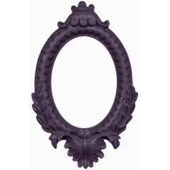 漂亮创意紫色镜框