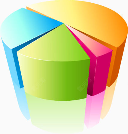 矢量饼型图下载