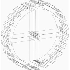 轮轴绘制图