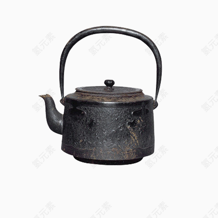 复古的茶壶