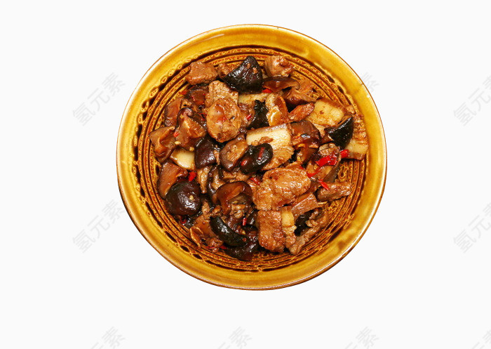 香菇烧肉家常菜