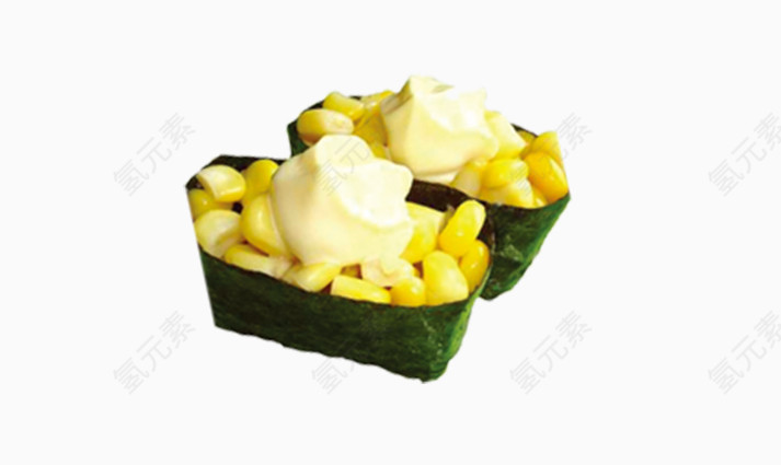 黄玉米寿司