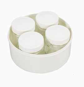 产品实物酸奶罐