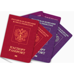 俄罗斯护照素材